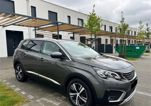 Peugeot 5008 cena 59500 przebieg: 175000, rok produkcji 2018 z Wrocław małe 254